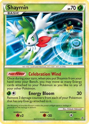 Shaymin/95 - Unleashed Reverse Holofoil
