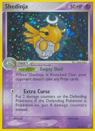 Shedinja/107 - Deoxys Reverse Holofoil