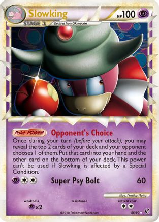 Slowking (Prime)/90 - Undaunted Holofoil