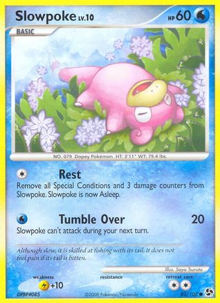 Slowpoke 82/106 - Great Encounters Reverse Holofoil