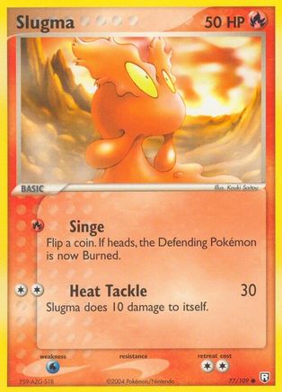 Slugma/109 - Team Rocket Returns Reverse Holofoil