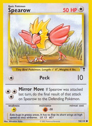 Spearow/110 - Legendary Collection
