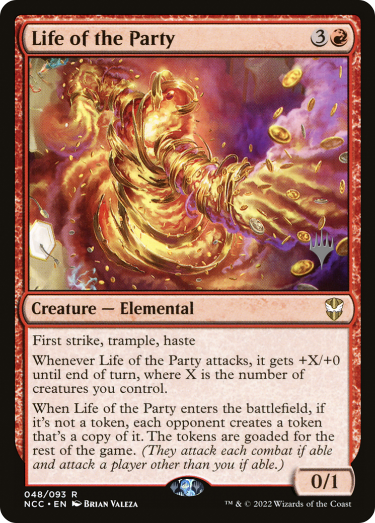 Life of the Party (PPSNC-048) - New Capenna Commander Promos Foil