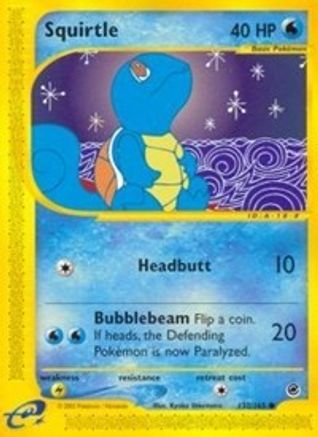 Squirtle (132) 132/165 - Expedition