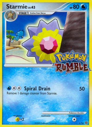 Starmie/16 - Rumble
