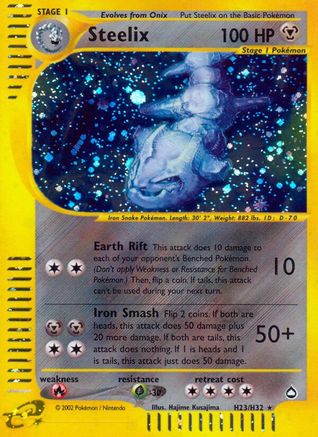 Steelix (H23)/147 - Aquapolis Holofoil