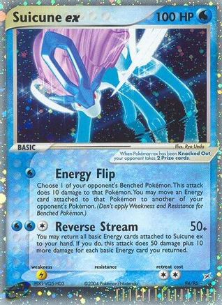 Suicune ex/95 - Team Magma vs Team Aqua Holofoil
