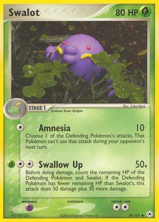 Swalot/101 - Hidden Legends Reverse Holofoil