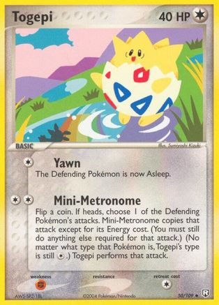 Togepi/109 - Team Rocket Returns Reverse Holofoil