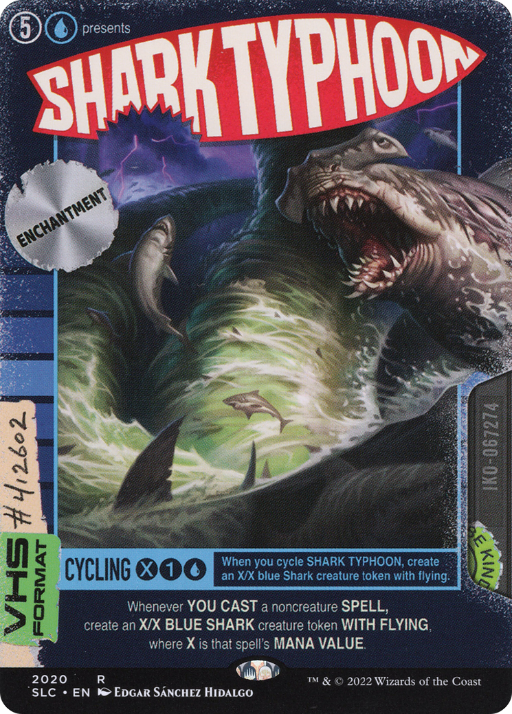 Shark Typhoon (SLC-2020) - Secret Lair Countdown Kit (Borderless)