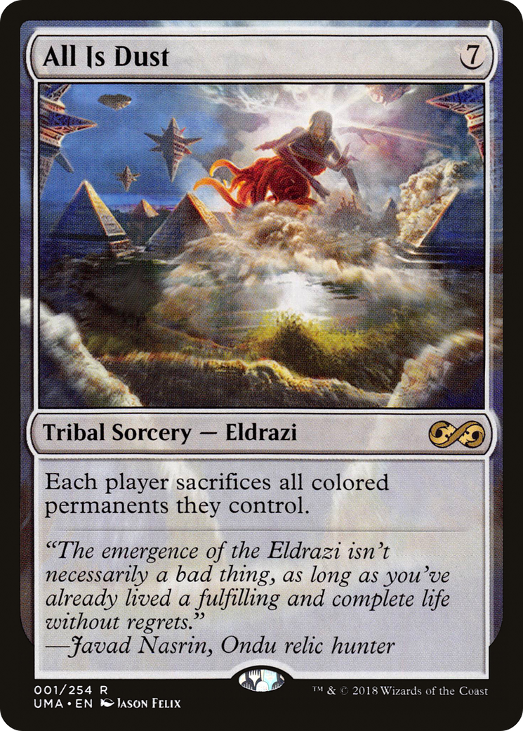 All Is Dust (UMA-001) - Ultimate Masters Foil