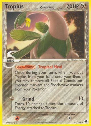 Tropius (Delta Species) 23/101 - Dragon Frontiers