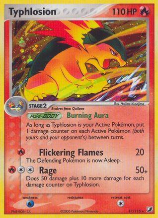 Typhlosion/115 - Unseen Forces Reverse Holofoil