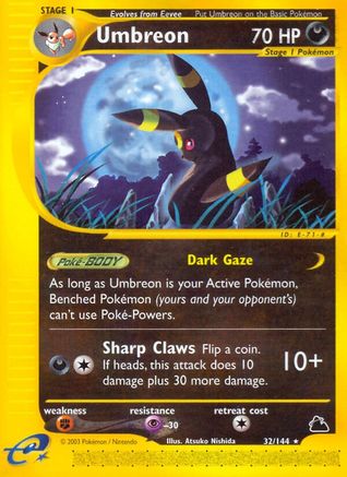 Umbreon (32)/144 - Skyridge