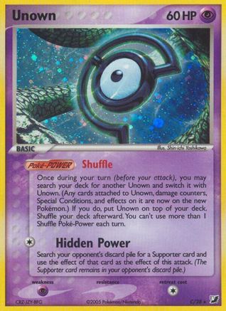 Unown (C)/115 - Unseen Forces Holofoil