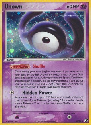 Unown (H)/115 - Unseen Forces Holofoil
