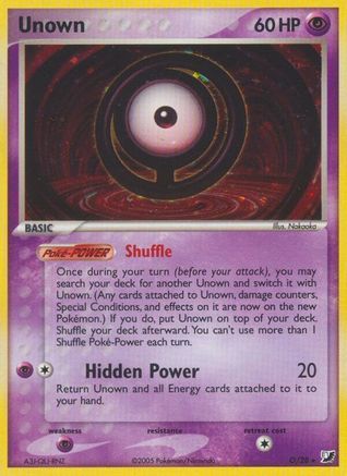 Unown (O)/115 - Unseen Forces Holofoil