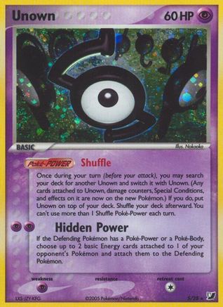 Unown (S)/115 - Unseen Forces Holofoil