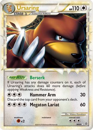 Ursaring (Prime)/95 - Unleashed Holofoil