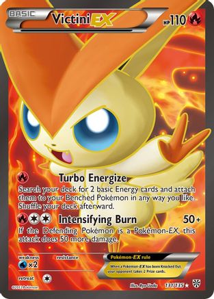 Victini EX (131 Full Art)/135 - Plasma Storm Holofoil
