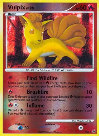 Vulpix (Shiny)/127 - Platinum Reverse Holofoil