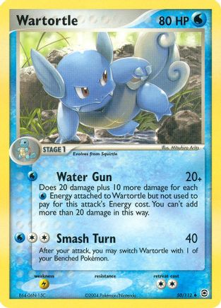 Wartortle/112 - FireRed & LeafGreen Reverse Holofoil