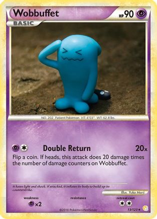 Wobbuffet/123 - HeartGold SoulSilver Reverse Holofoil