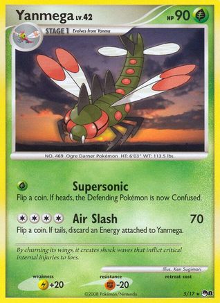 Yanmega/17 - POP Series 8 Holofoil