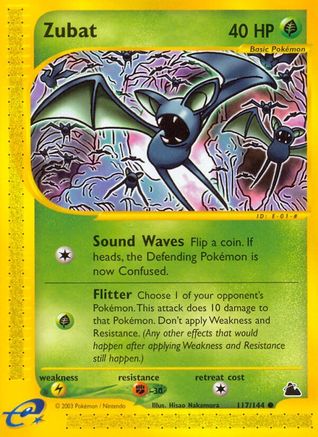Zubat (117)/144 - Skyridge