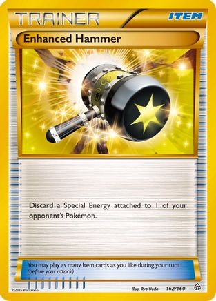 Enhanced Hammer (162 Secret Rare)/160 - XY Primal Clash Holofoil
