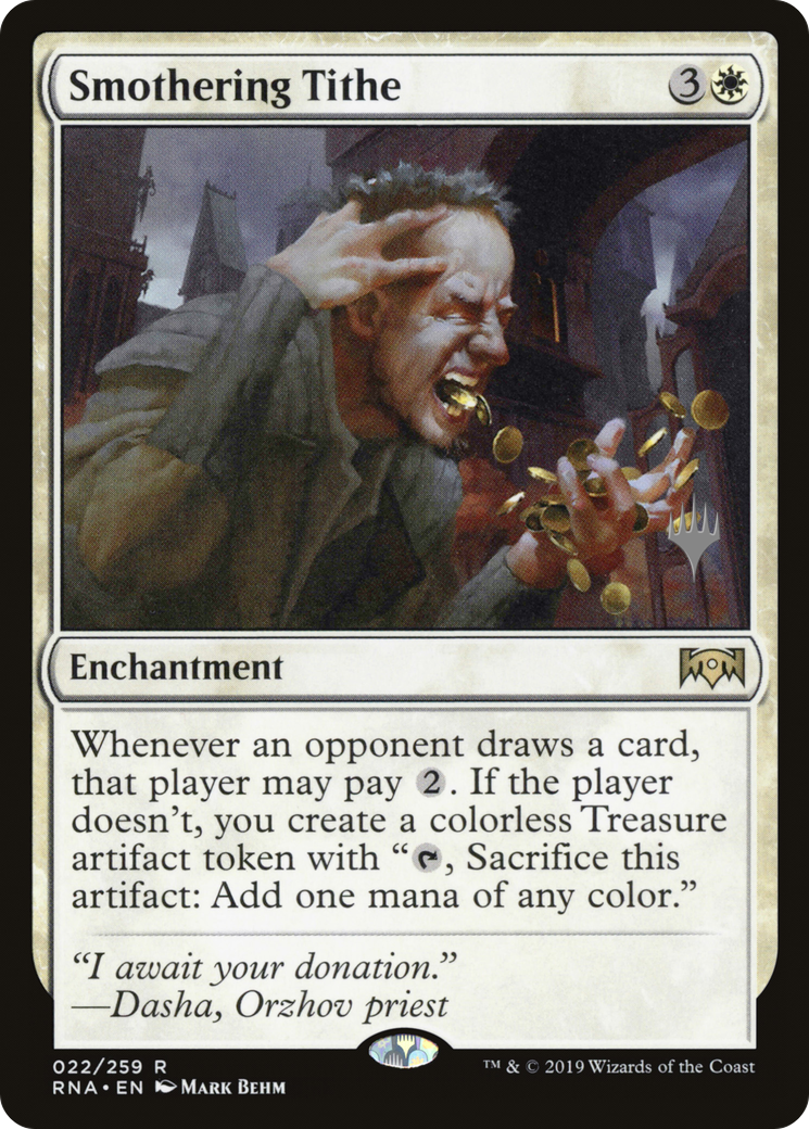 Smothering Tithe (PPELD-022) - Ravnica Allegiance Promos