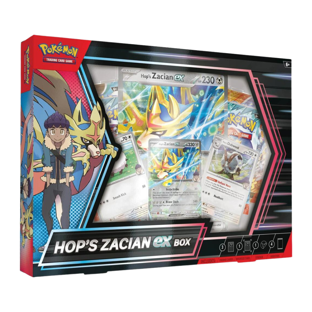 Hop's Zacian ex Box