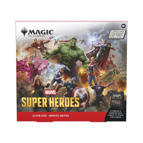 Magic the gathering Marvel Super Heroes Scene Box - Heroes United