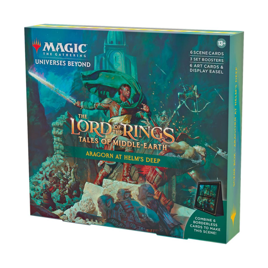 The Lord of the Rings: Tales of Middle-earth Scene Box - Aragorn at Helm's Deep