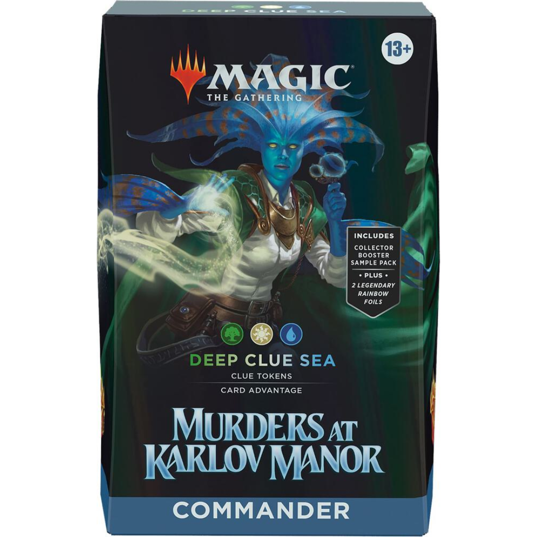 MTG Deep Clue Sea Commander Deck : Murders at Karlov Manor