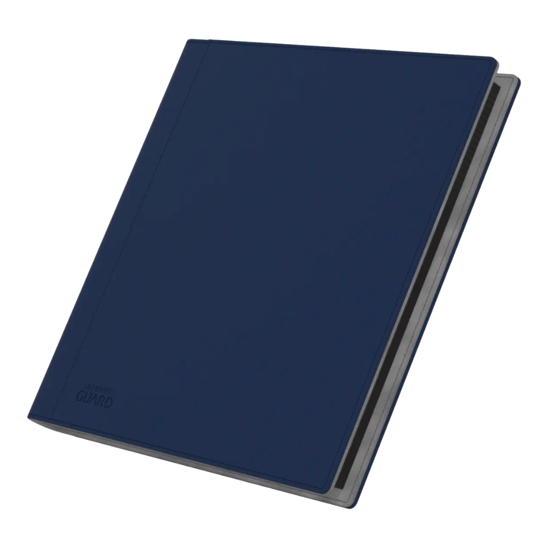 Binder: 24-Pocket QuadRow ZipFolio XenoSkin- Dark Blue