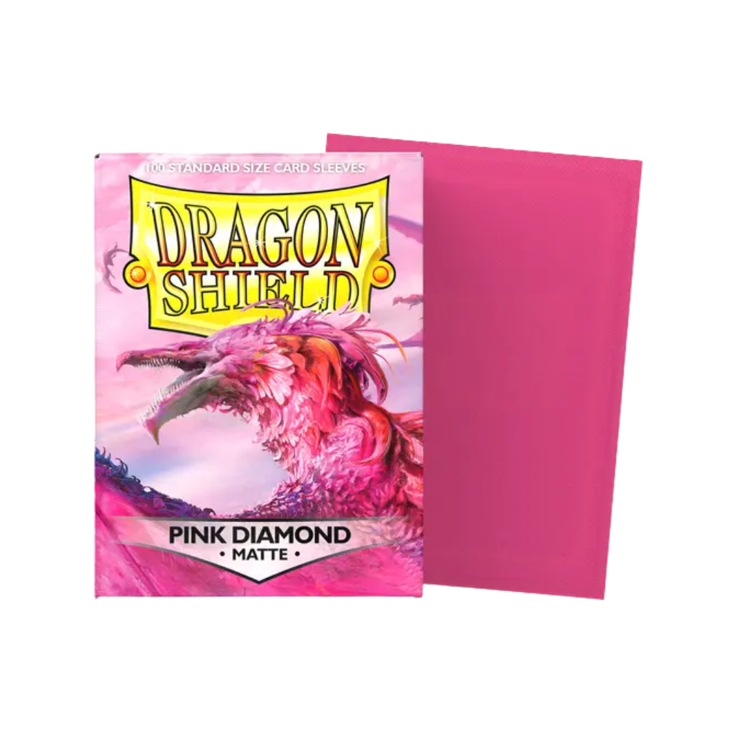 Dragon Shield Sleeves: Matte Pink Diamond