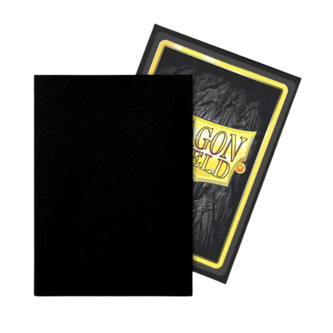 Dragon Shield Sleeves: Matte Black Outer Sleeves