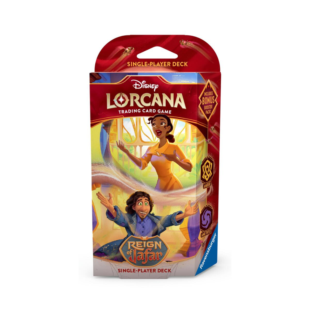 Disney Lorcana: Reign of Jafar Starter Deck (Amber & Amethyst)