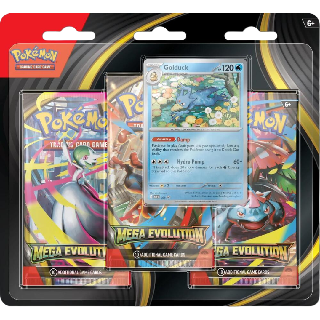 Mega Evolution 3-Pack Blister