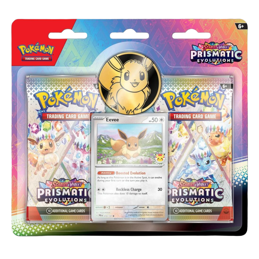 Prismatic Evolutions 2 Pack Blister