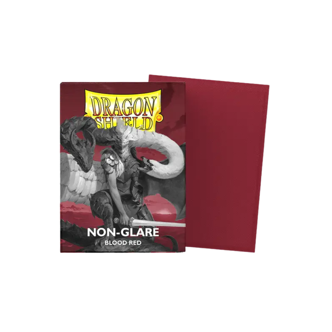 Dragon Shield Non-Glare Blood Red