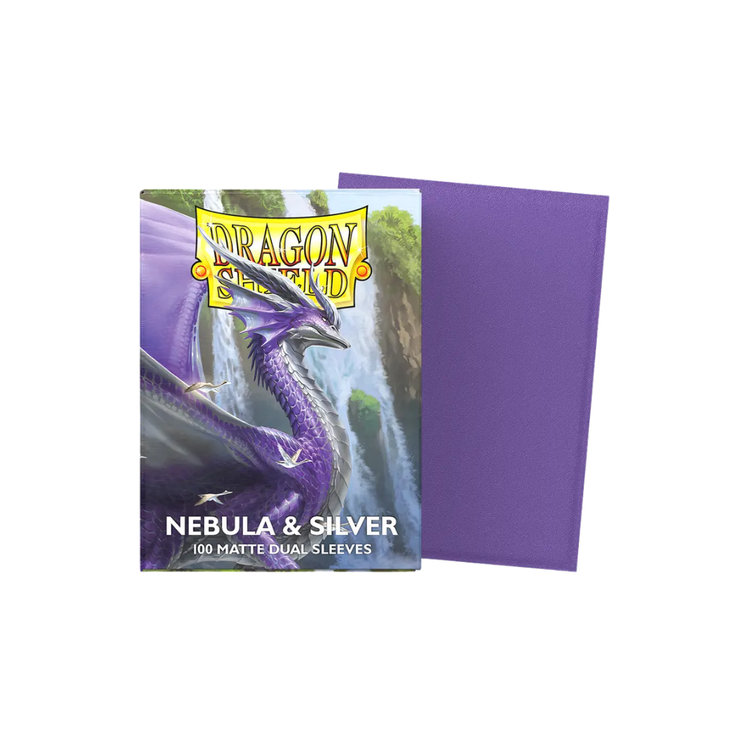 Dragon Shield Dual Matte Nebula & Silver