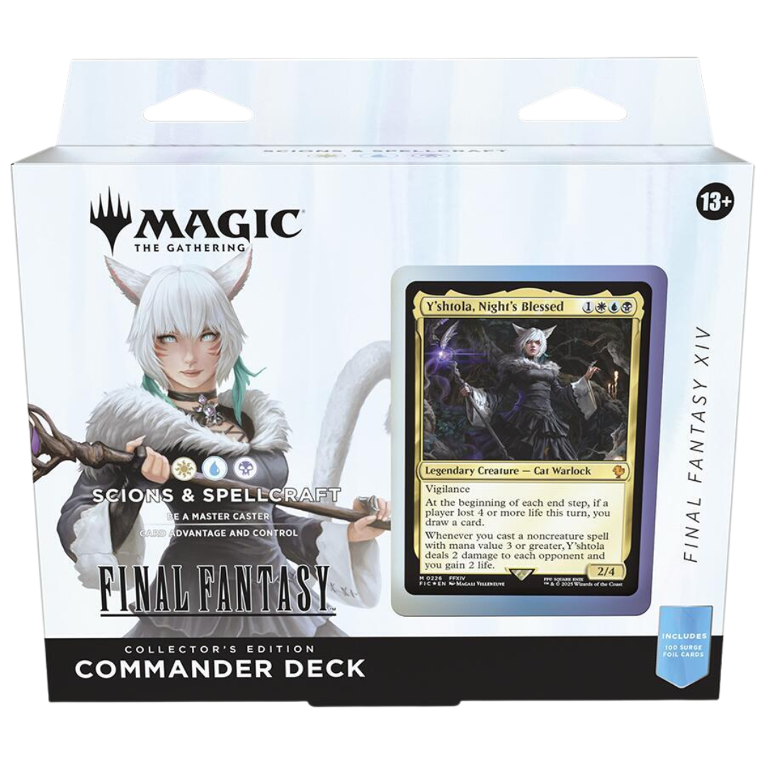 FINAL FANTASY Commander Deck - FINAL FANTASY XIV Scions & Spellcraft (Collector's Edition)