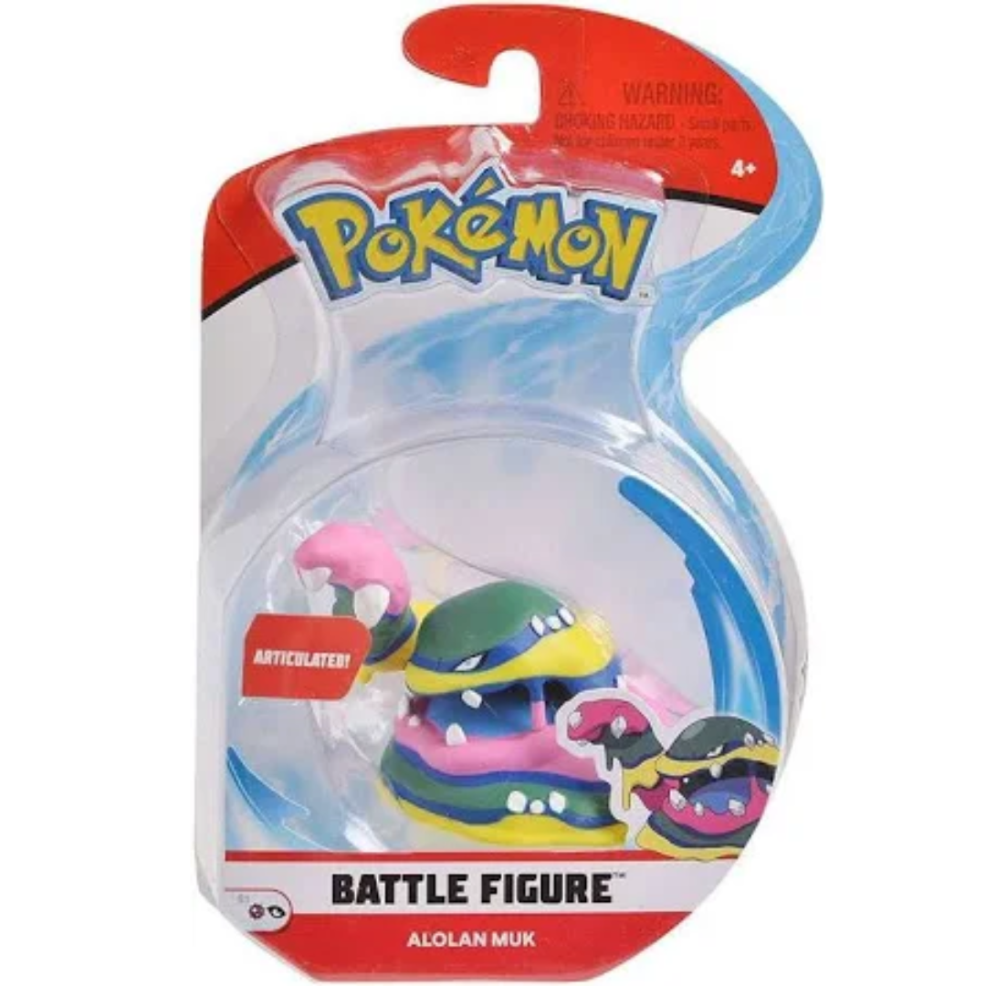 Alolan Muk Battle Figure