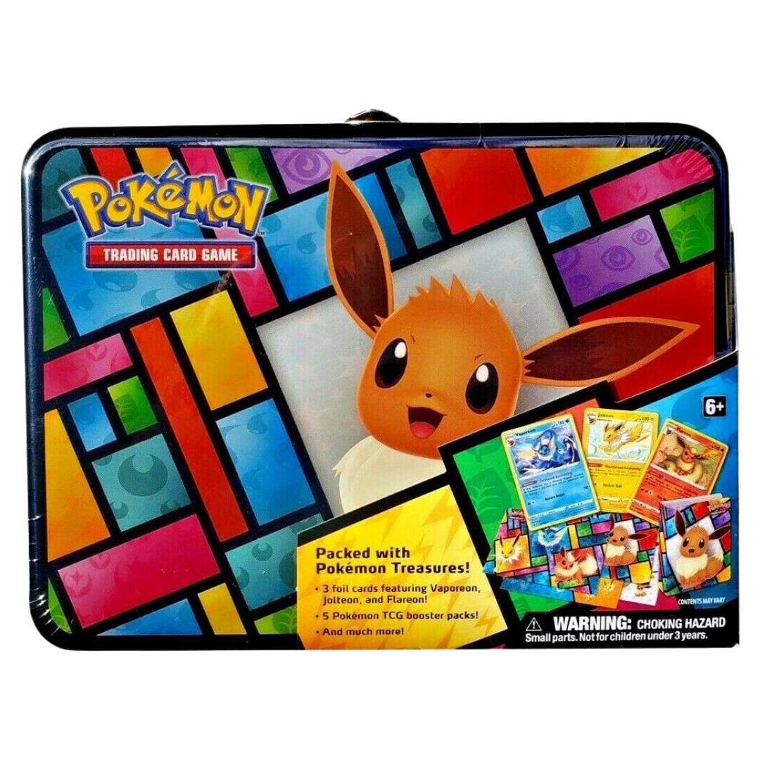 Eevee Pokemon Treasure Chest Tin