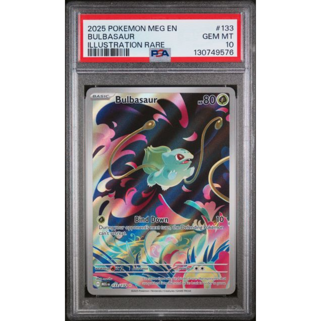 Bulbasaur Mega Evolution #133 PSA 10