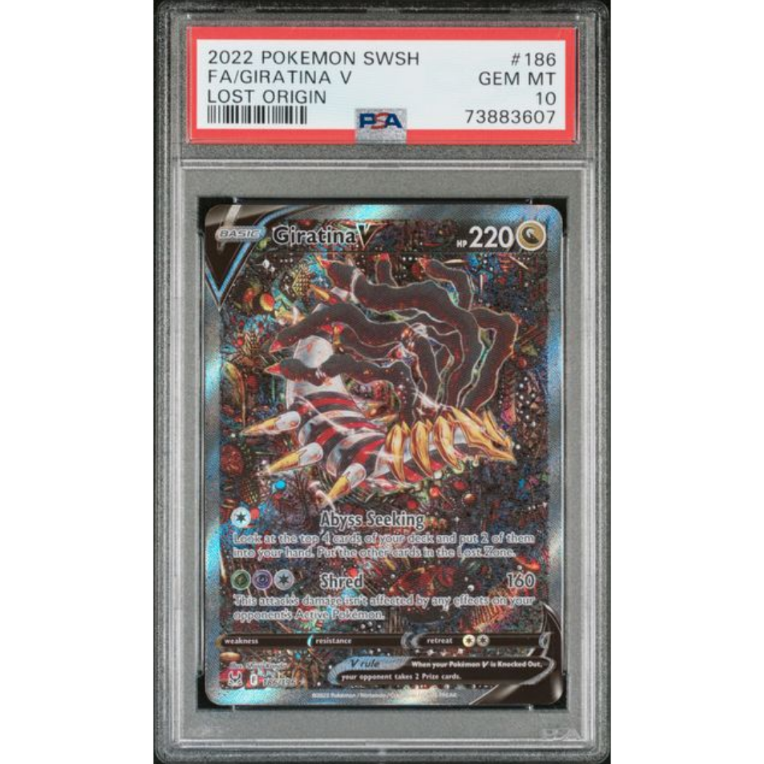Giratina V Lost Origin #186 PSA 10