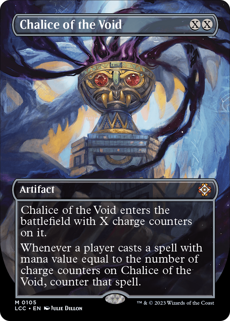 Chalice of the Void (Borderless) (LCC-105) - The Lost Caverns of Ixalan Commander (Borderless) Foil