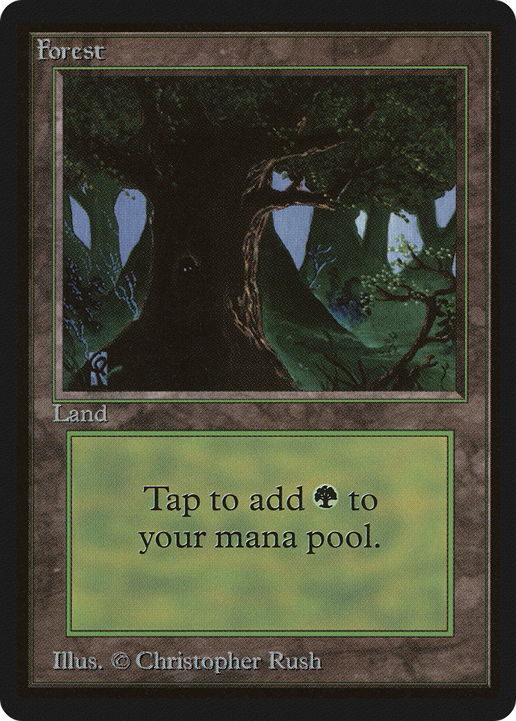 Forest (C) (LEB-) - Limited Edition Beta